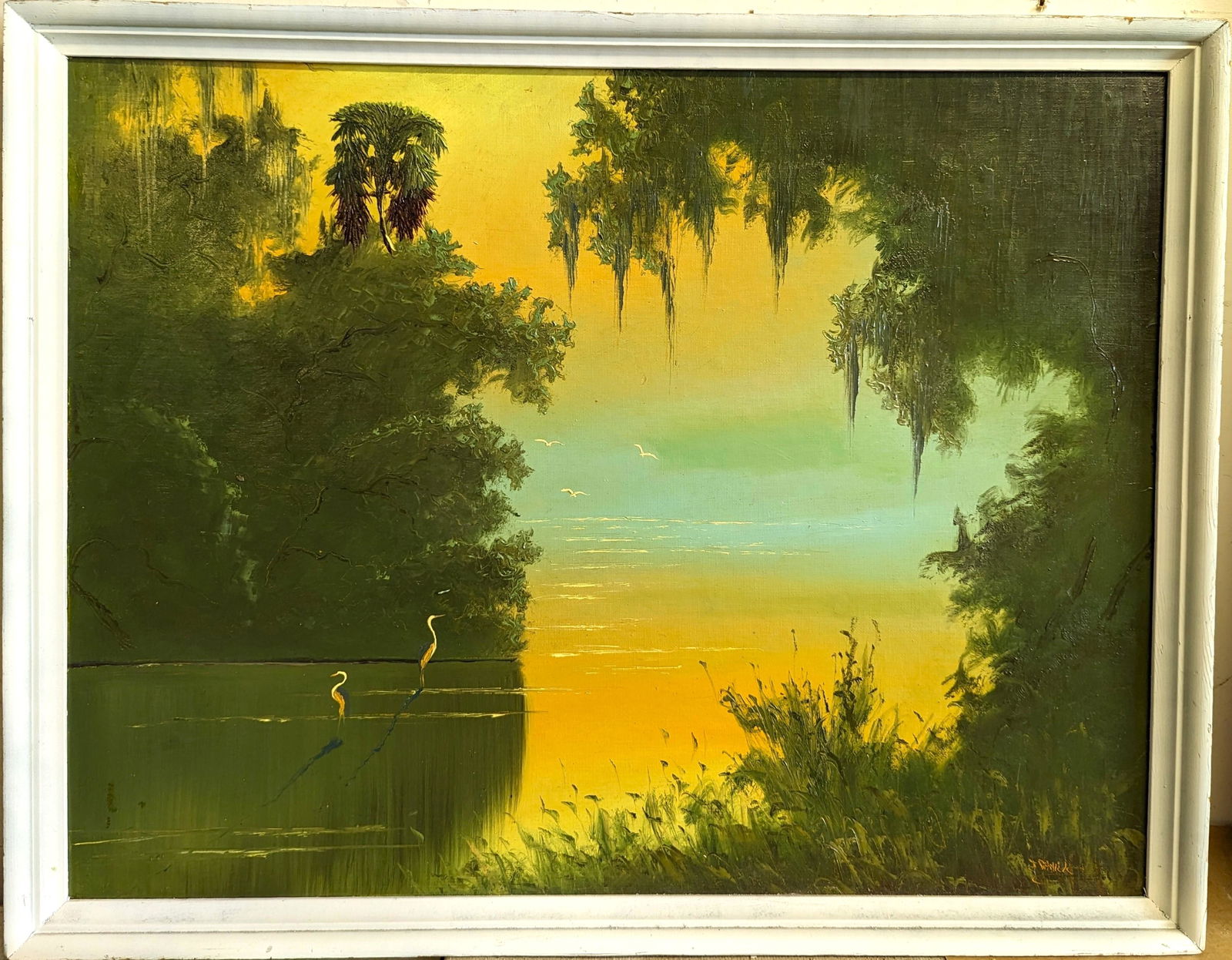 Johnny Daniels 24x31 'Backwater Colors' (1 of 3)