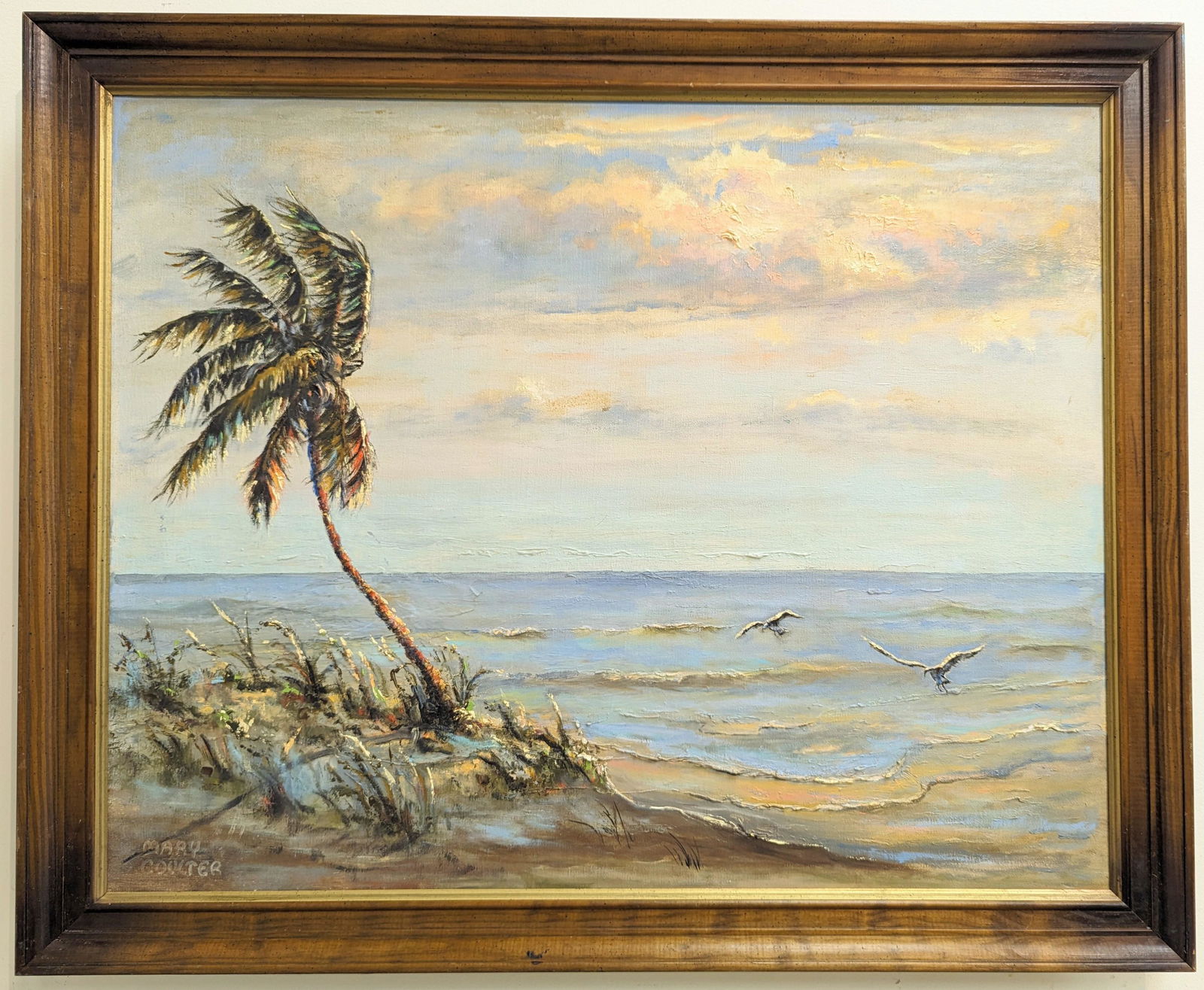 Mary Coulter  24x30 'Key Biscayne Palm' (1 of 5)