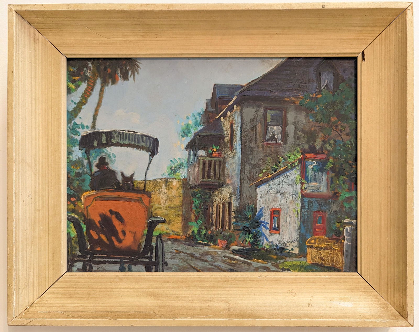Emmett Fritz 9x12 'Aviles Street St. Augustine' (1 of 3)