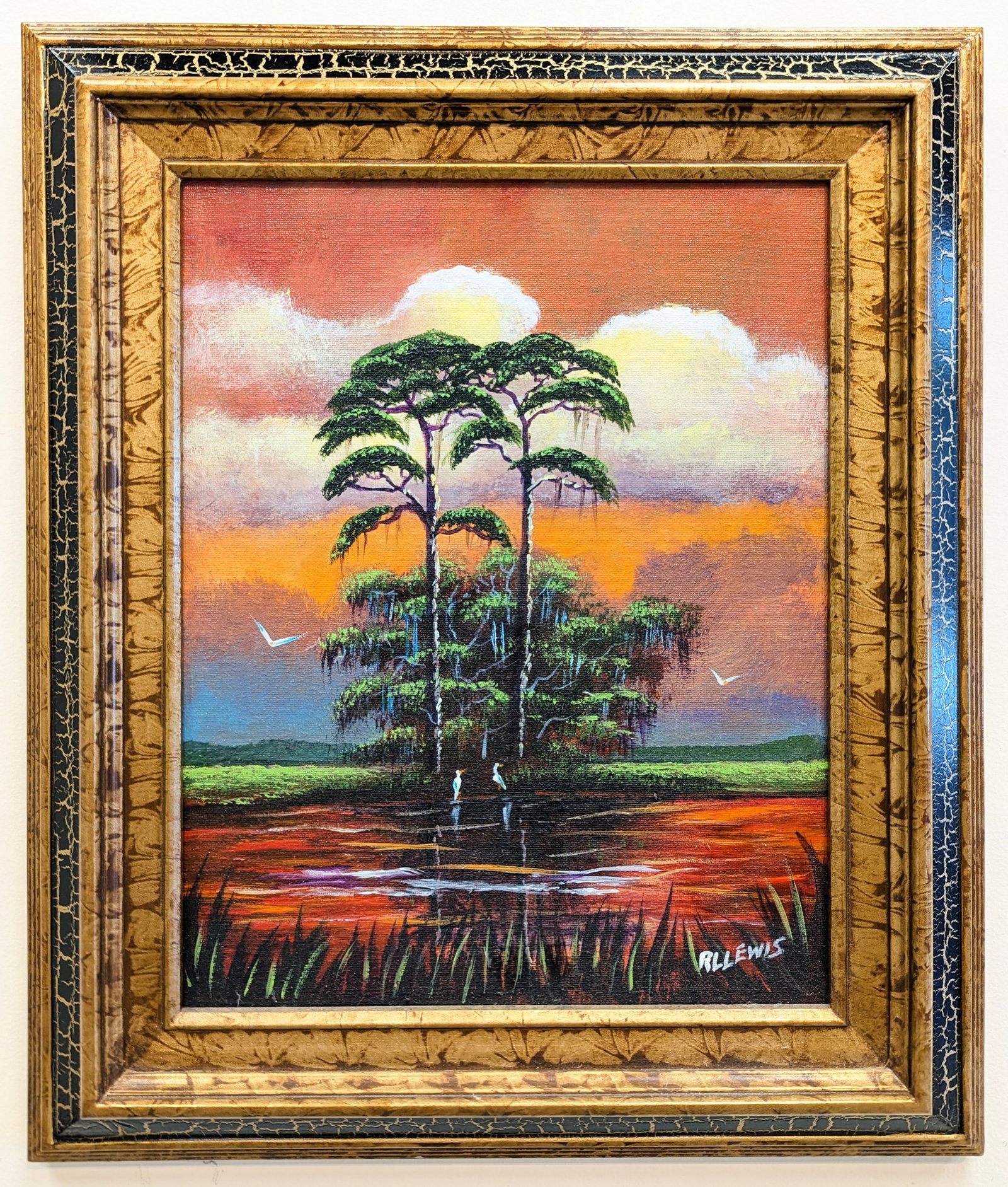 R. L. Lewis 14x11 'Sunset Pines' (1 of 5)