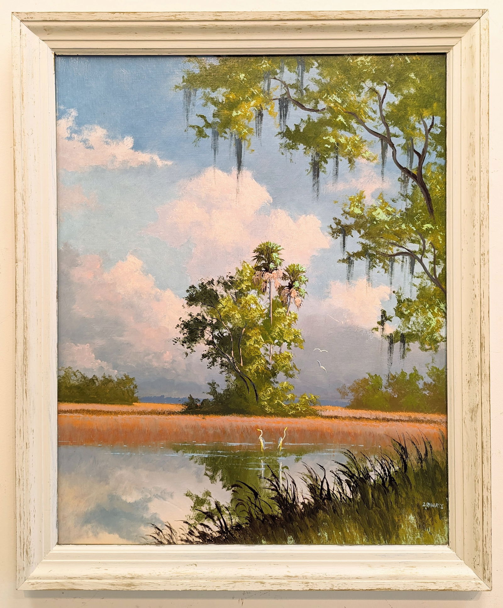 Livingston Roberts 30x24 'Palm Hammock' (1 of 4)