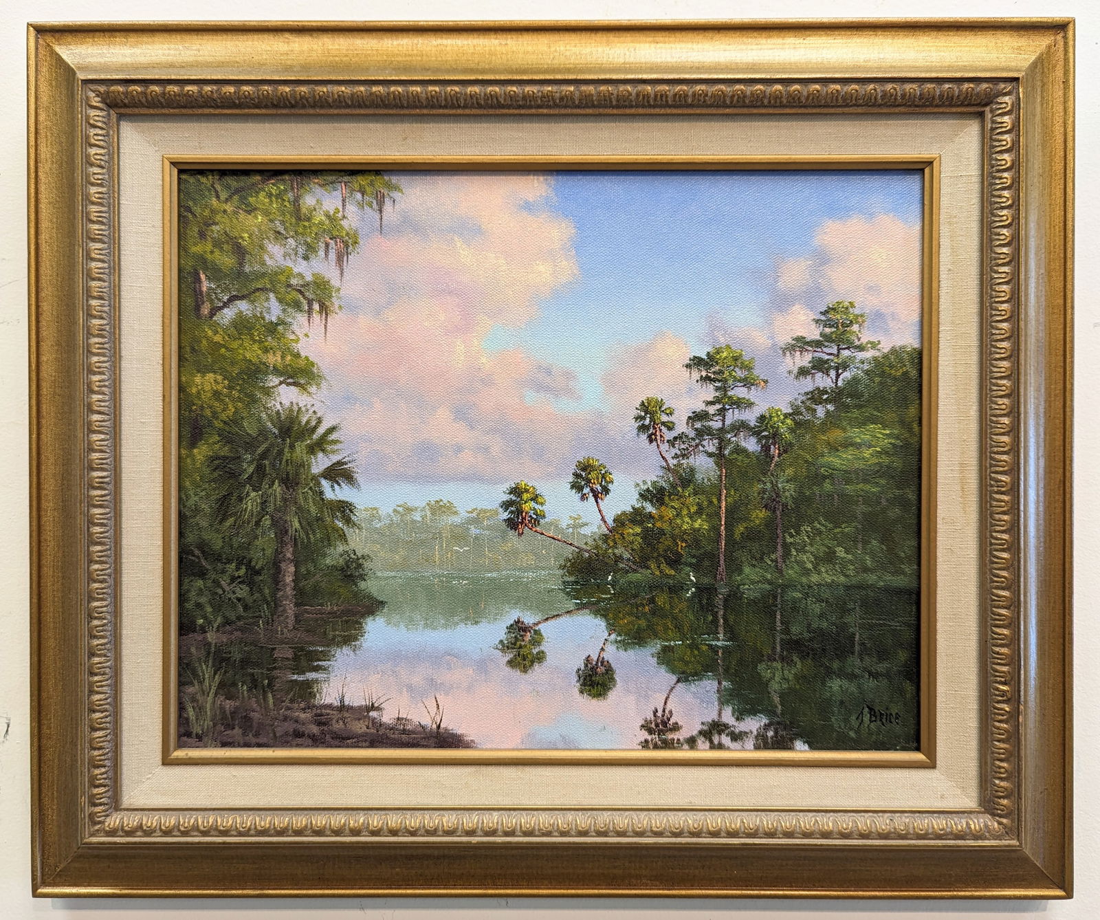 Jackie Brice 11x14  'Palm Reflections' (1 of 4)