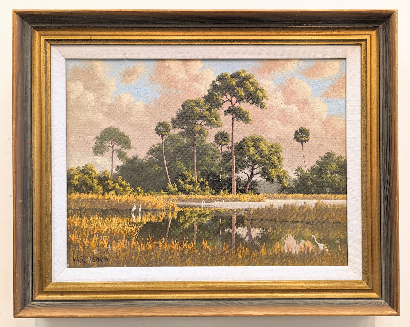 K.A. Zimmerman 12x16  'Backcountry Pines' (1 of 4)