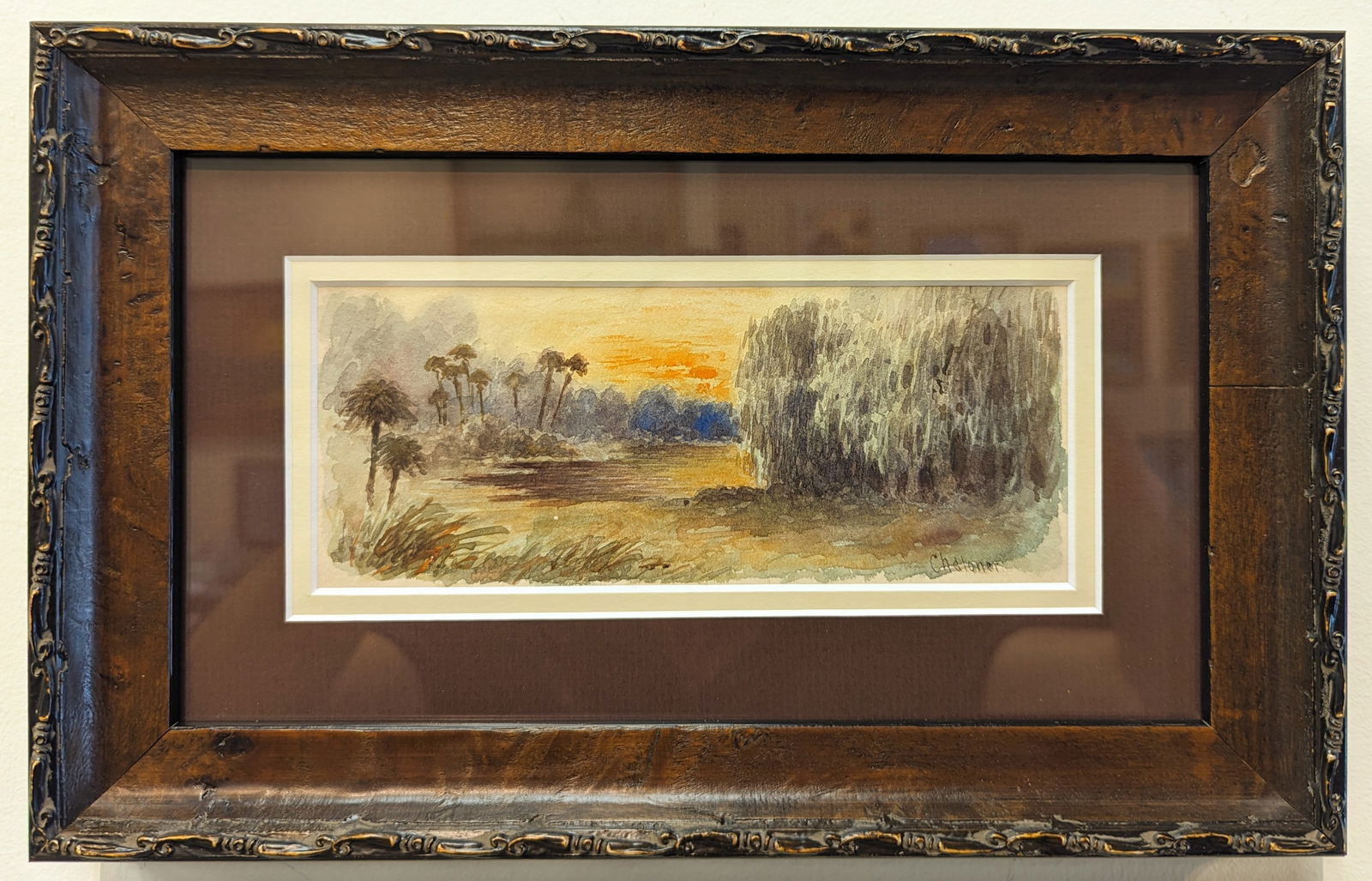 Walter Chaloner  3.5x8  'Florida Sunset' (1 of 4)