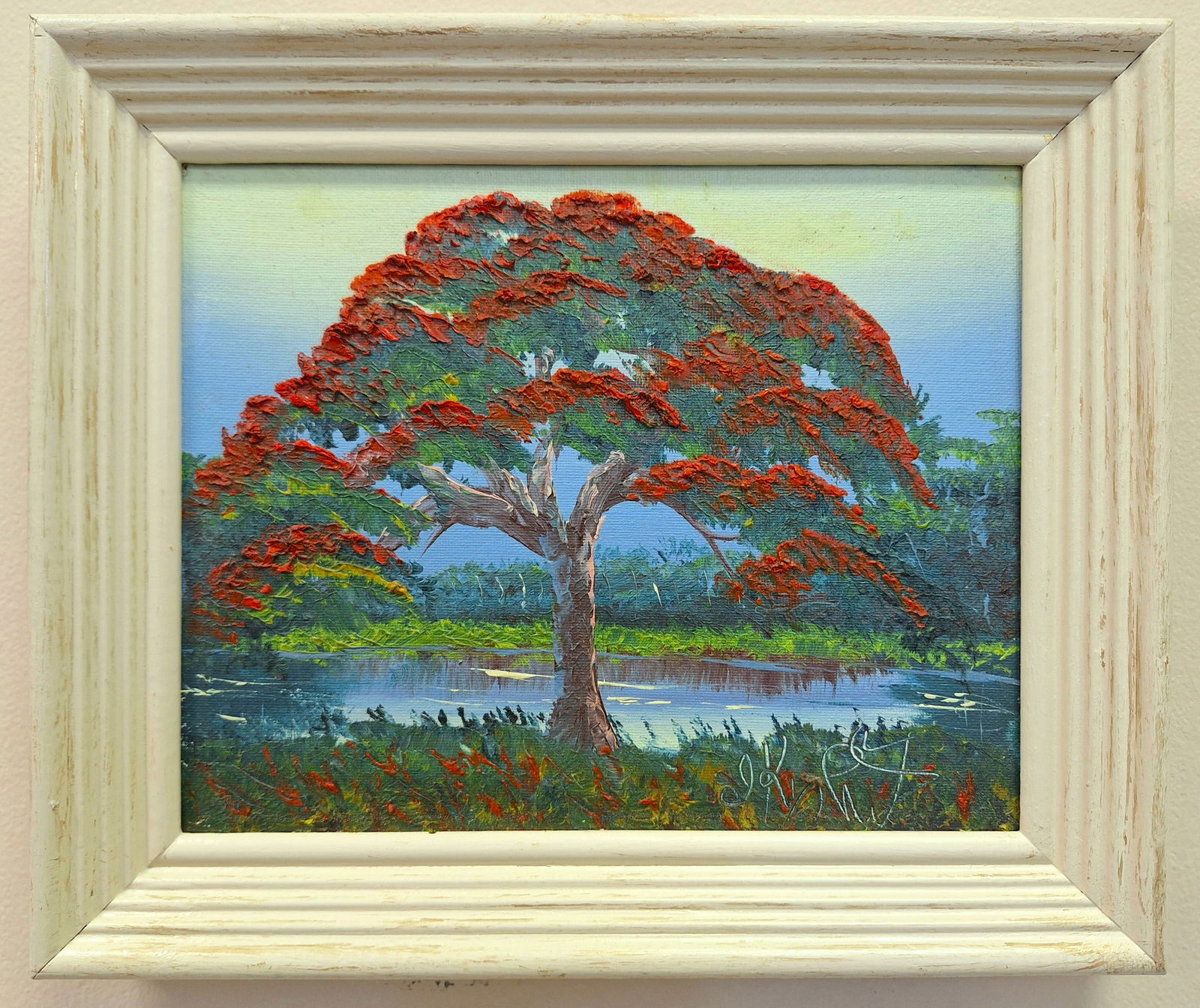 Issac Knight Highwaymen 8x10  'Poinciana Tree' (1 of 5)