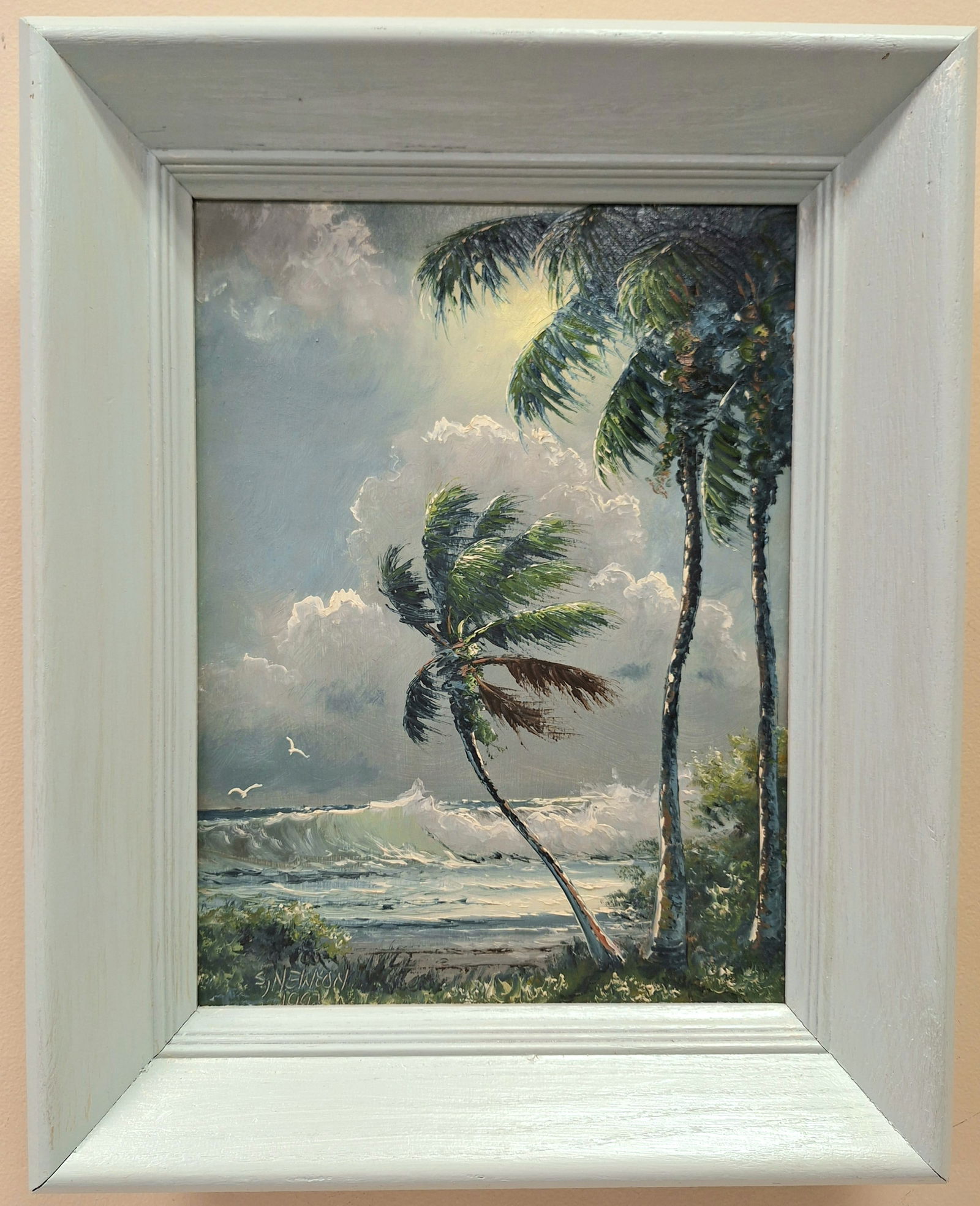 Sam Newton Highwaymen 16x12 'Ocean Palms' (1 of 4)