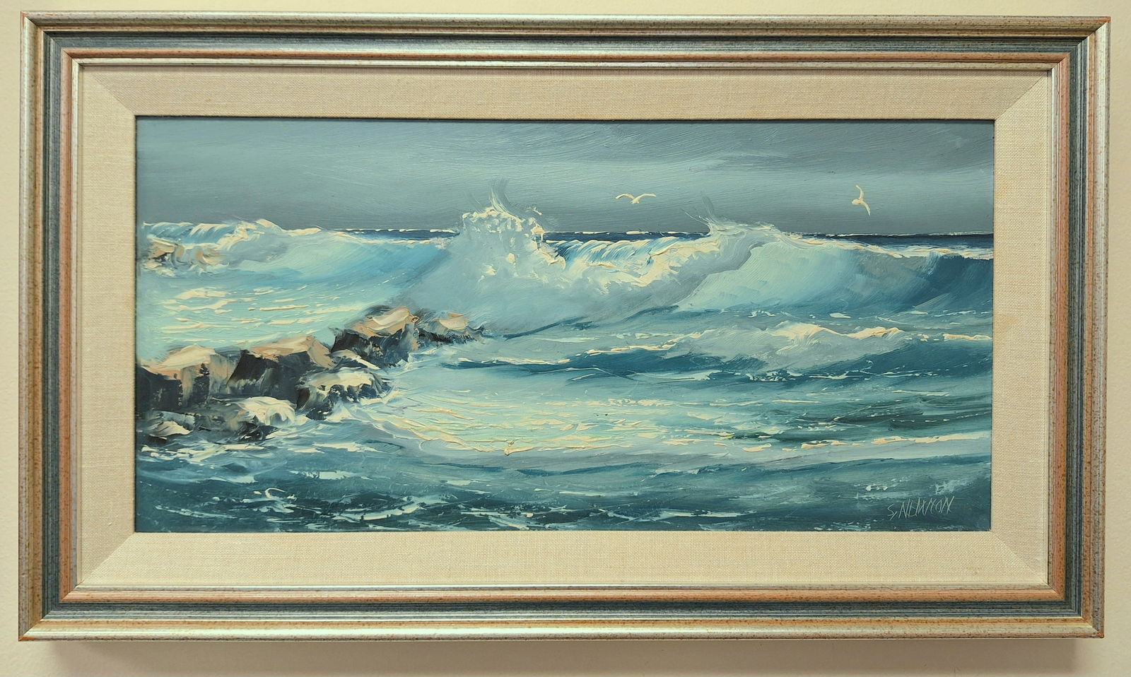 Sam Newton Highwaymen 10x20 'Inlet Breakers' (1 of 4)