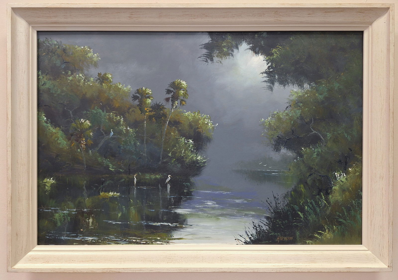 Harold Newton Highwaymen 24x36 'Serene Backwaters' (1 of 4)