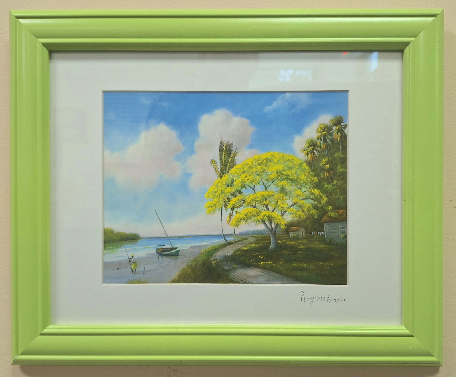 Roy McLendon Highwaymen 8x10 '' Double Signed Print (1 of 4)