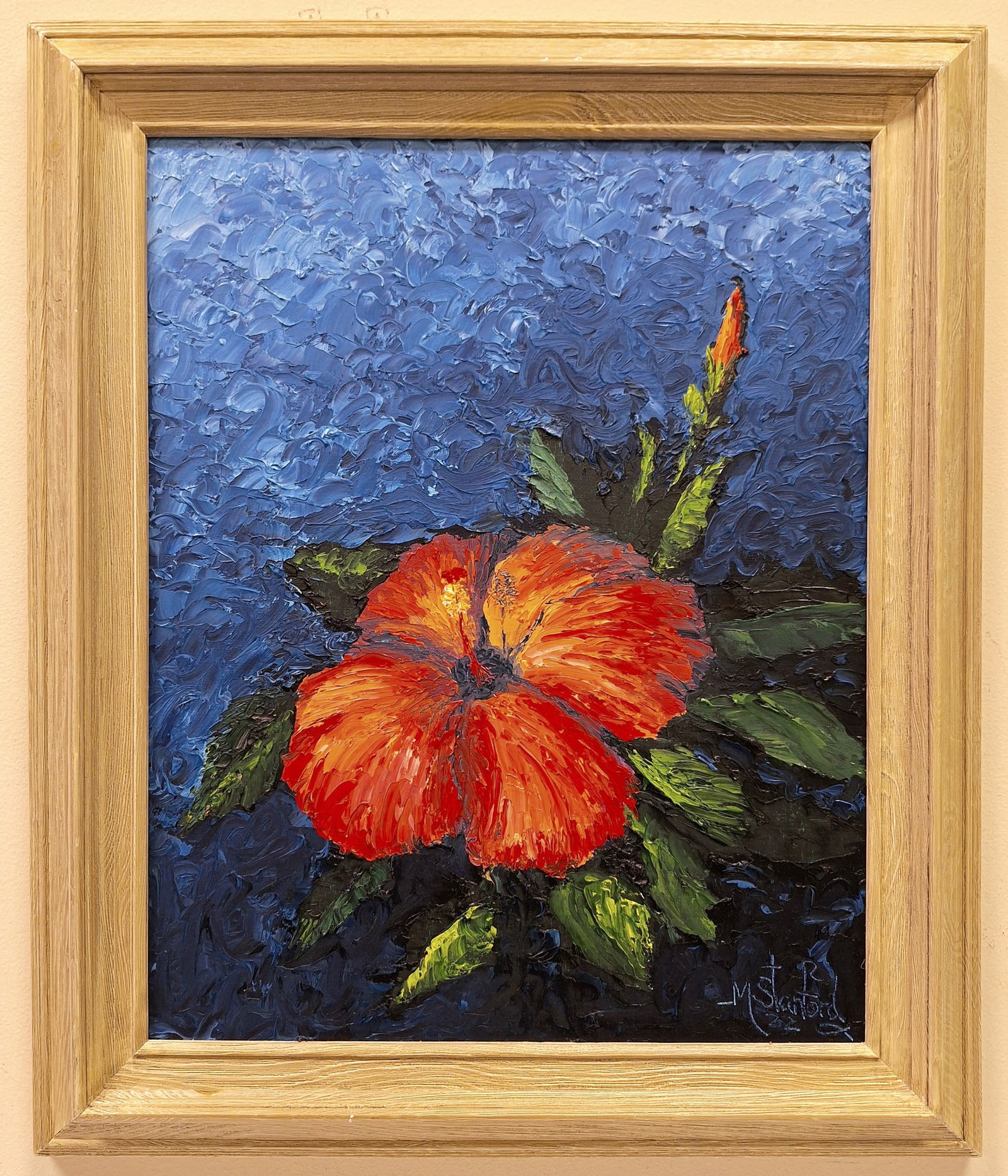 Mark Stanford 20x16 'Hibiscus Bloom' (1 of 5)