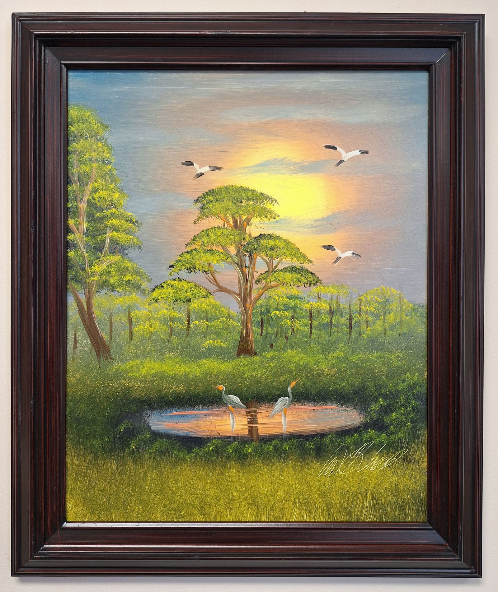 Al Black Highwaymen 20x16 'Backwoods Colors' (1 of 4)