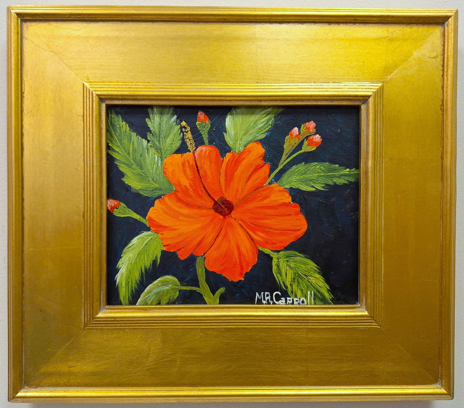 Mary Ann Carroll Highwaymen 8x10 'Red Hibiscus' (1 of 4)