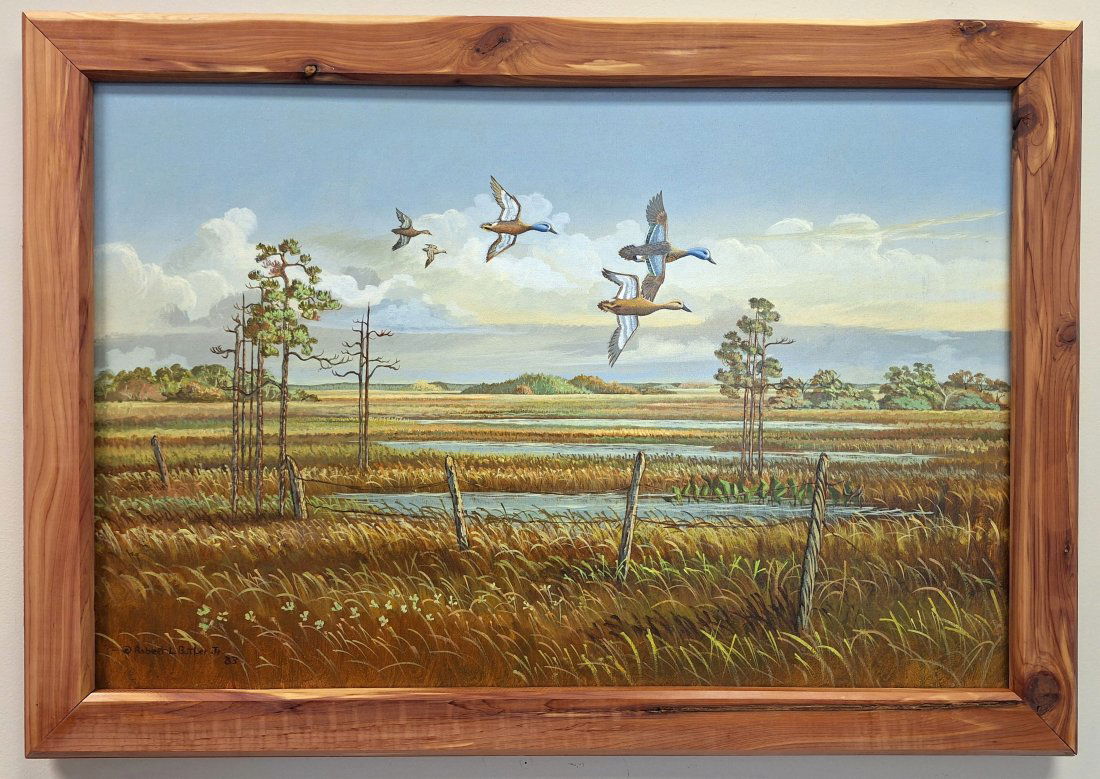 Robert Butler Jr. Highwaymen 2nd Gen 24x36 'Ducks in the Backcountry' (1 of 4)