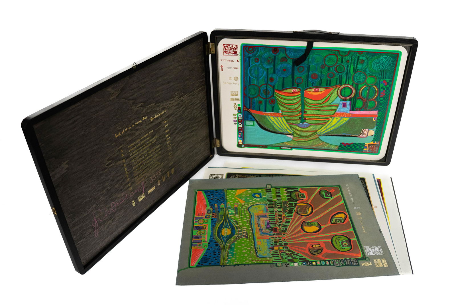 Friedensreich Hundertwasser (1928 Vienna - 2000 Brisbane) (F) (1 of 3)