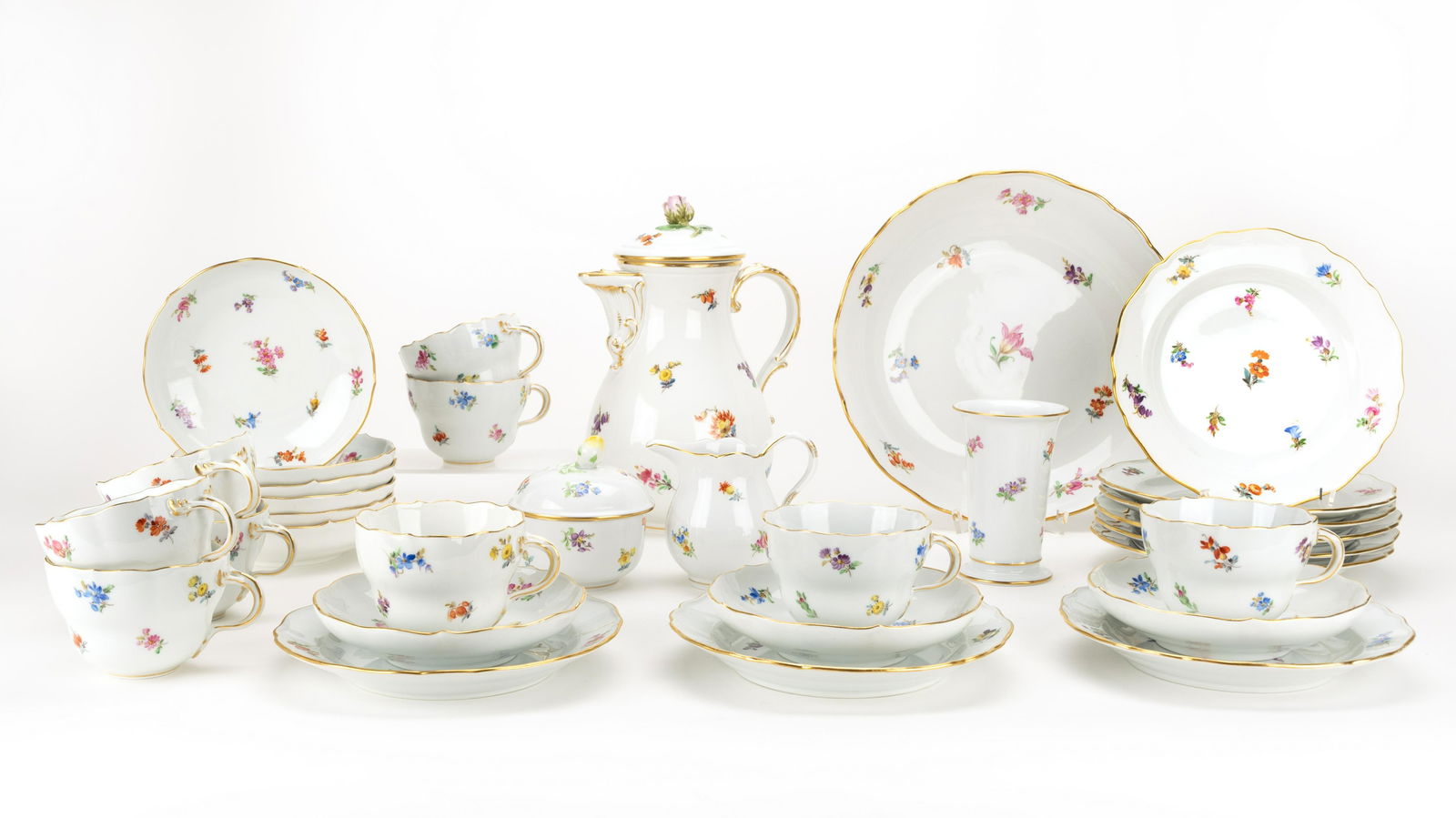 Meissen Kaffeeservice 'Streublümchen' (1 of 2)