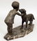 P. Sega spelter sculpture - 3