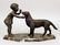 P. Sega spelter sculpture - 5