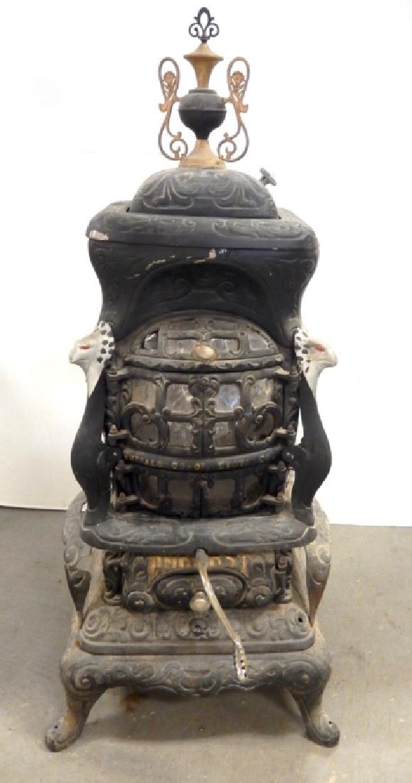 Buffalo Coop Stove Co. cast iron stove 117A Amherst