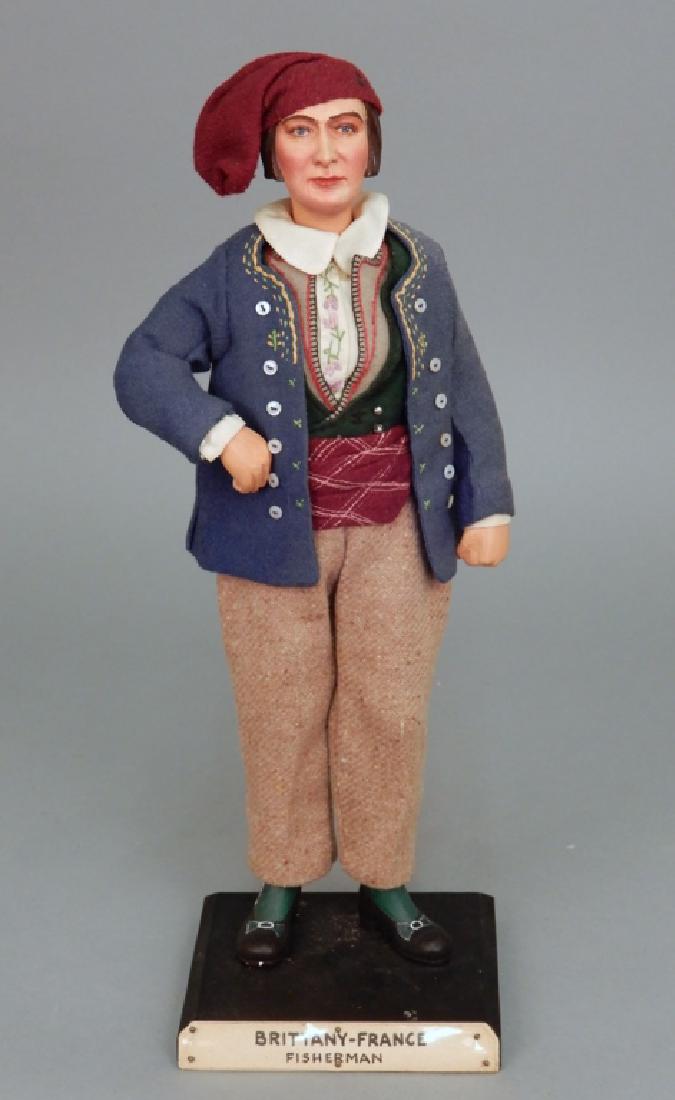 WPA doll Brittany France Fisherman (1 of 5)
