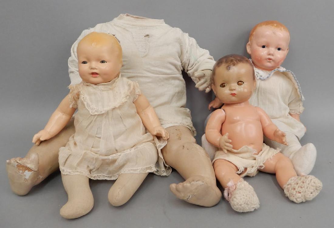 1930's-40's composition dolls (1 of 9)
