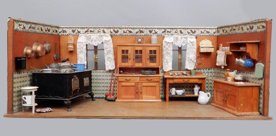 Early 1930's German kitchen room box (1 of 8)