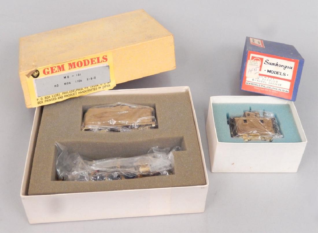 Samhongsa Models caboose and Gem Models MO 101 in boxes (1 of 10)