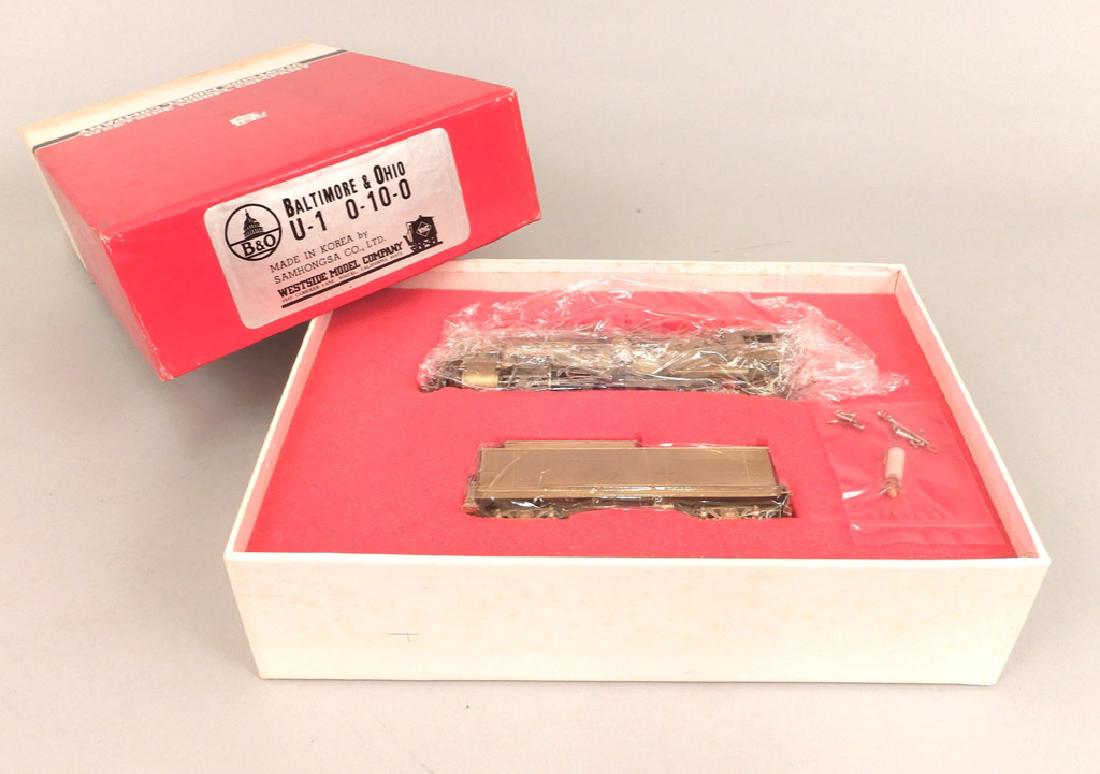 Westside Model Co. U-1 0-10-0 brass engine and tender (1 of 8)