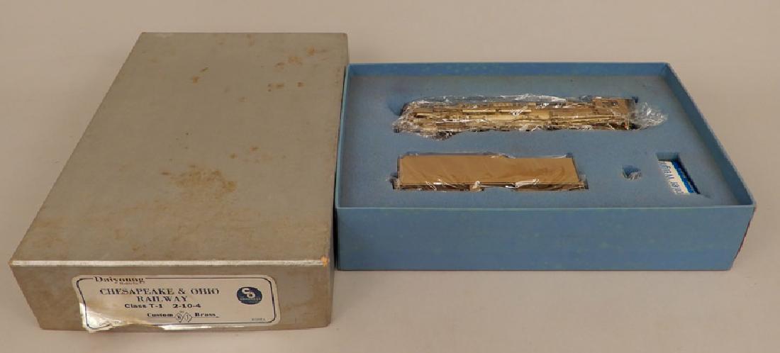 NJ Custom Brass C&O Railway Class T-1 2-10-4 in box (1 of 7)