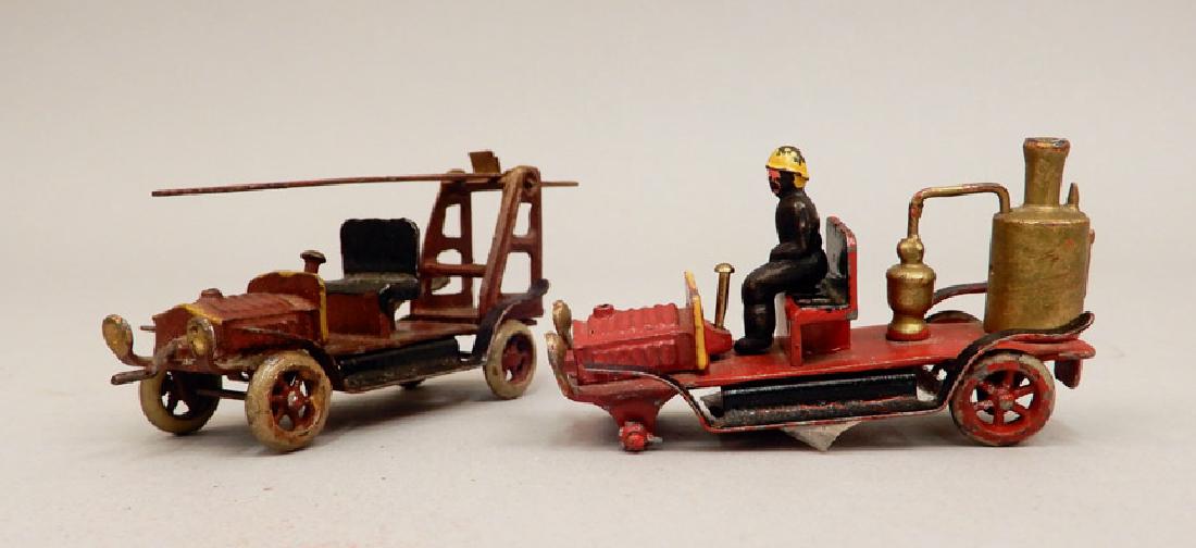 Two penny toy fire trucks (1 of 7)
