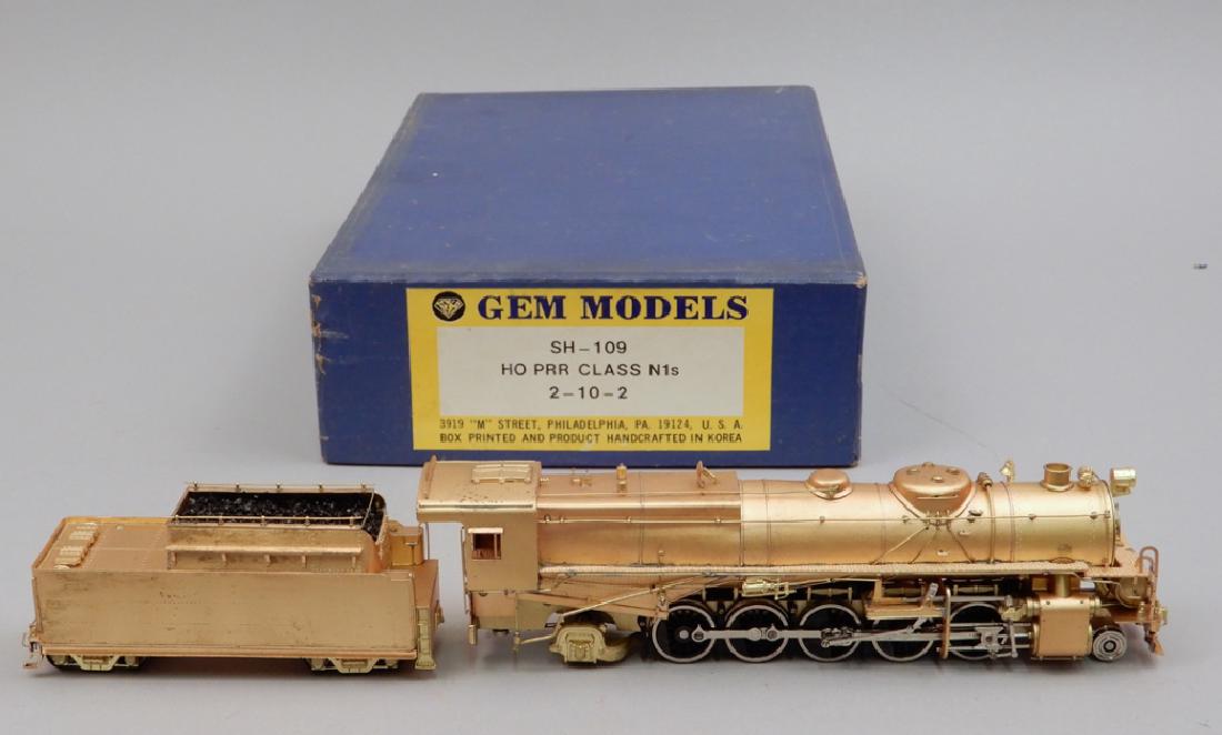 Gem Models SH-109 HO PRR Class N1s, 2-10-2 in box (1 of 8)