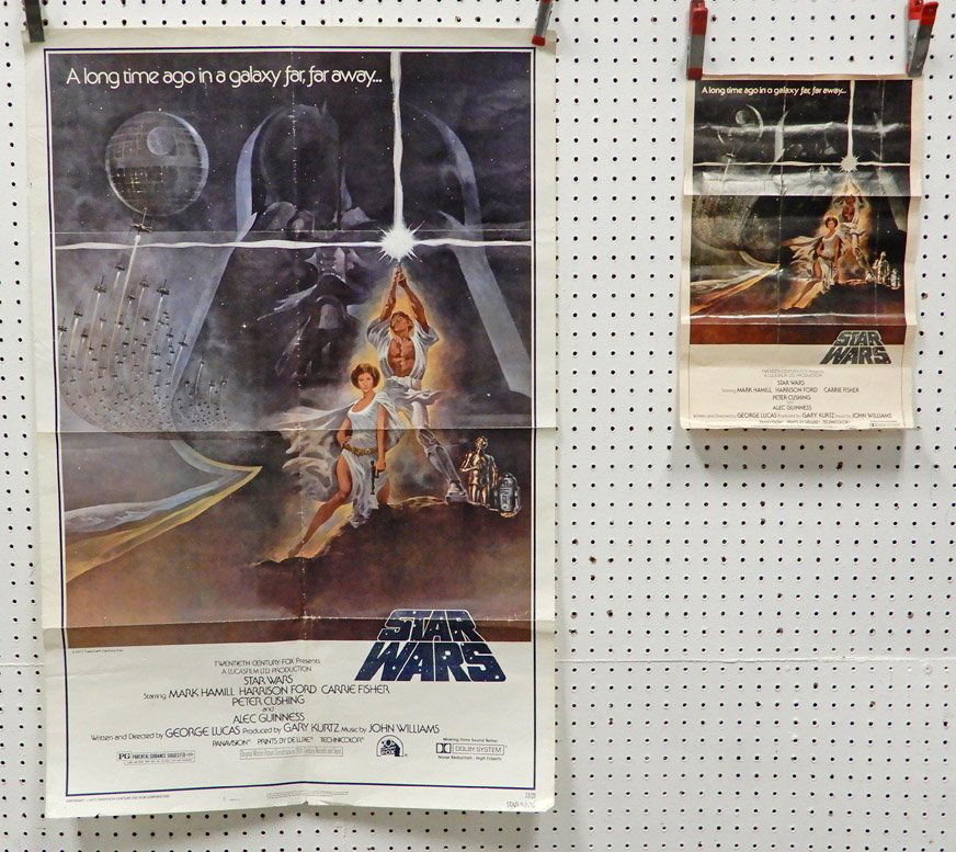 Two Star Wars 20th Century Fox 1977 posters (1 of 10)