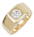 1.10 carat diamond solitaire ring