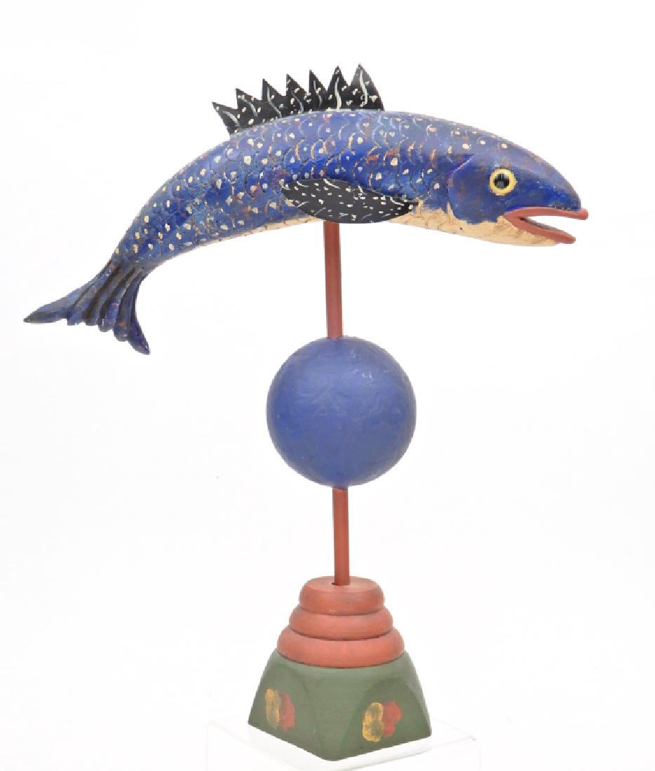 Walter & June Gottshall contemporary folk art fish