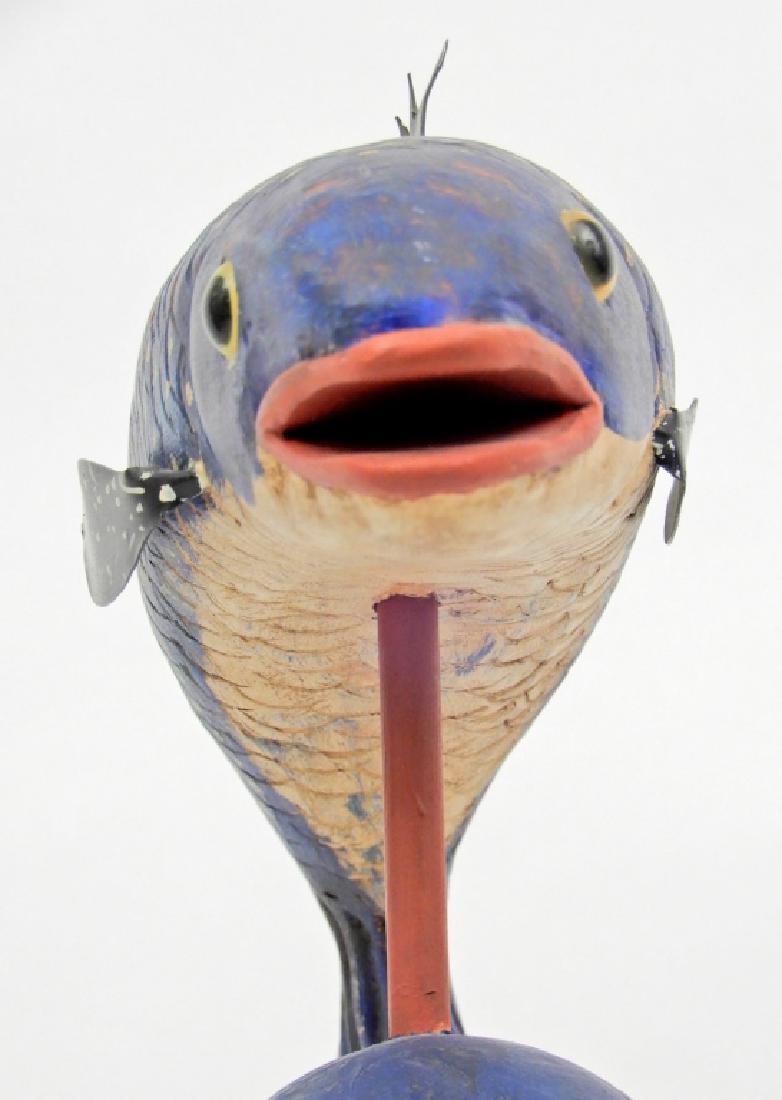 Walter & June Gottshall contemporary folk art fish - 2