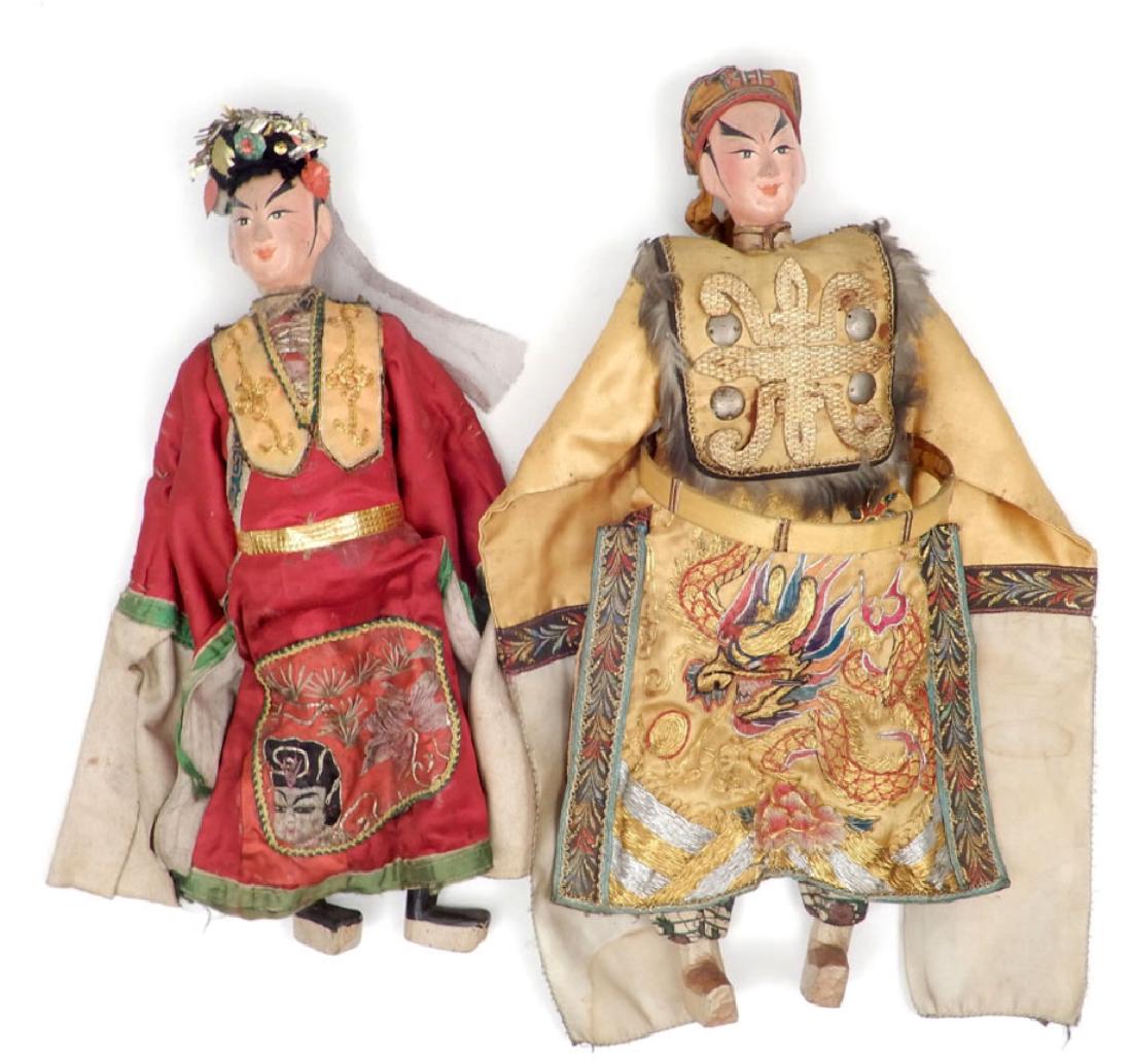 Two early Chinese Opera dolls (1 of 5)