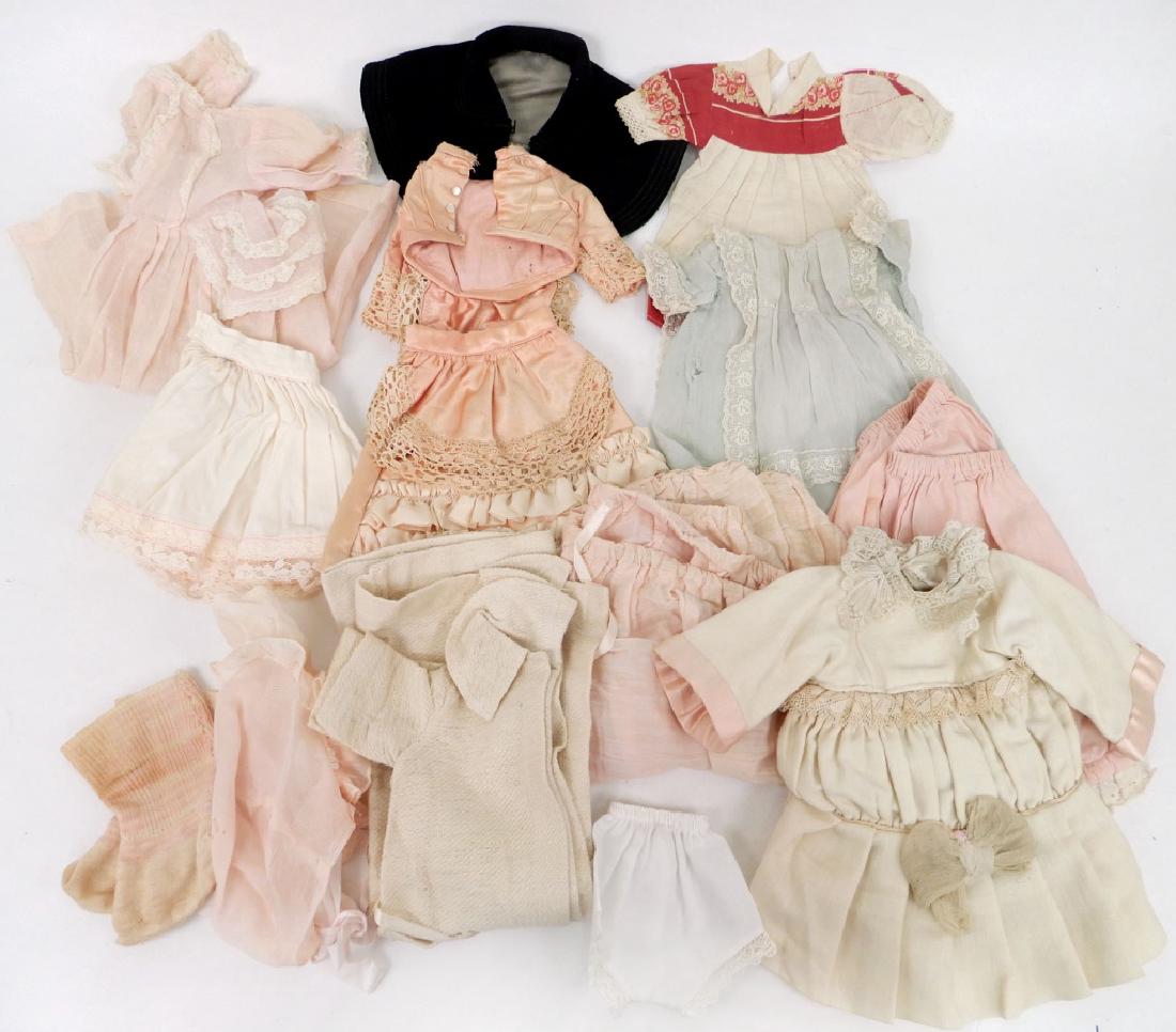 Grouping of 1920's-60's assorted doll clothes (1 of 5)
