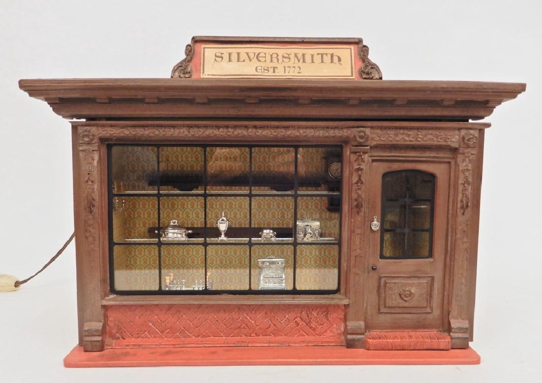 Silversmith Shop by Eugene Kupjack #300 and miniatures (1 of 10)