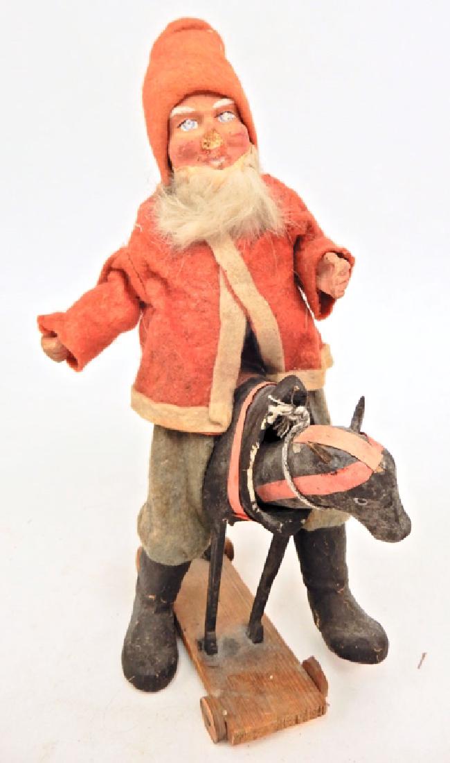 St. Nicholas on horse pull toy (1 of 9)