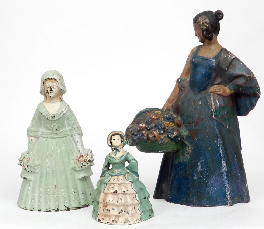 Three cast iron doorstops (1 of 2)
