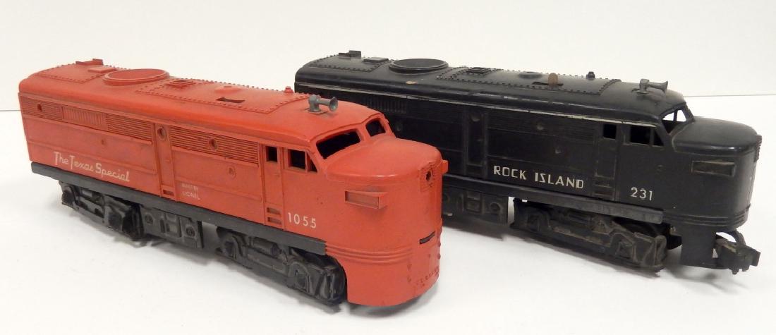 Lionel #231 Rock Island engine and #1055 The Texas (1 of 8)