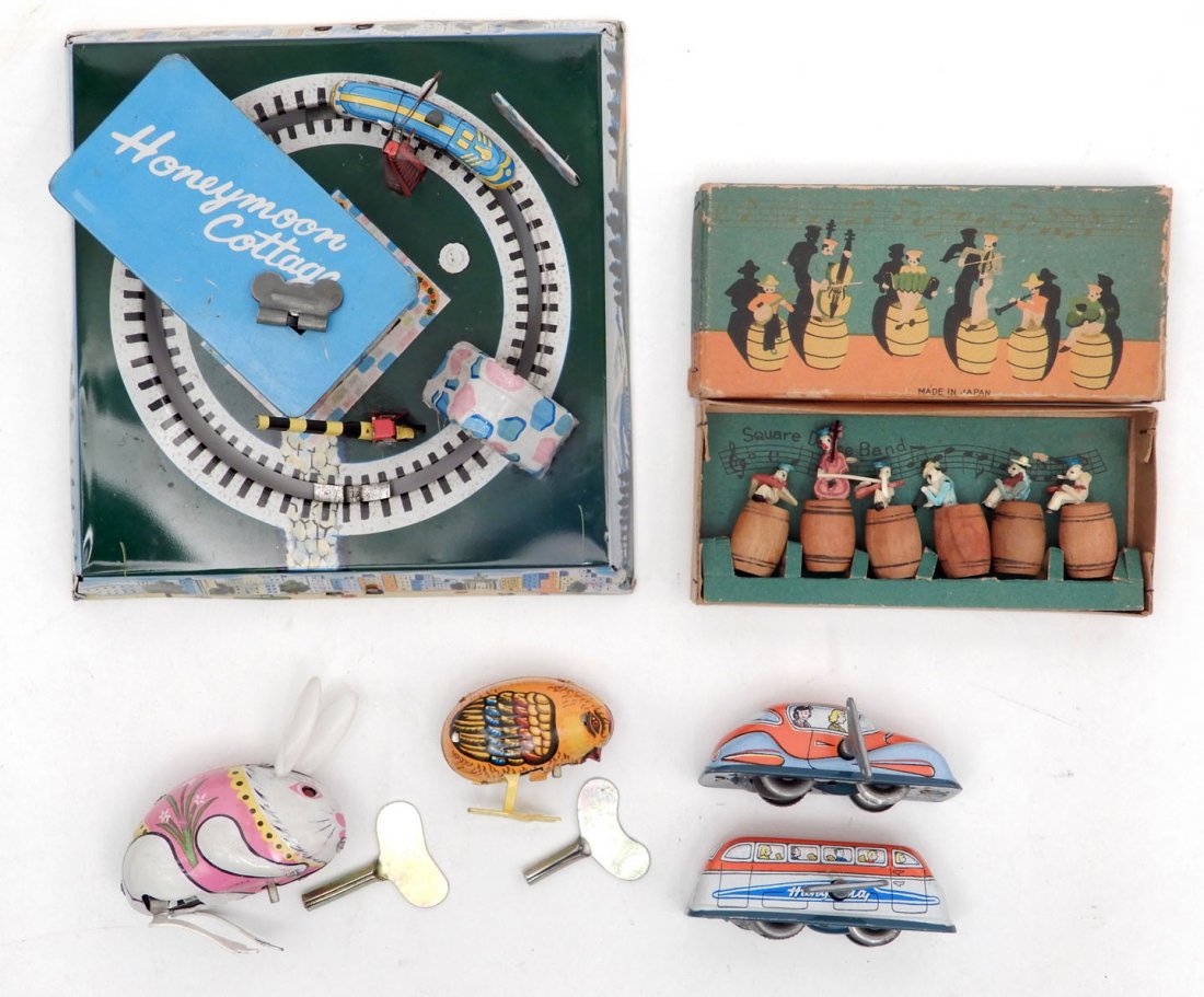 Group of tin litho windups (1 of 6)