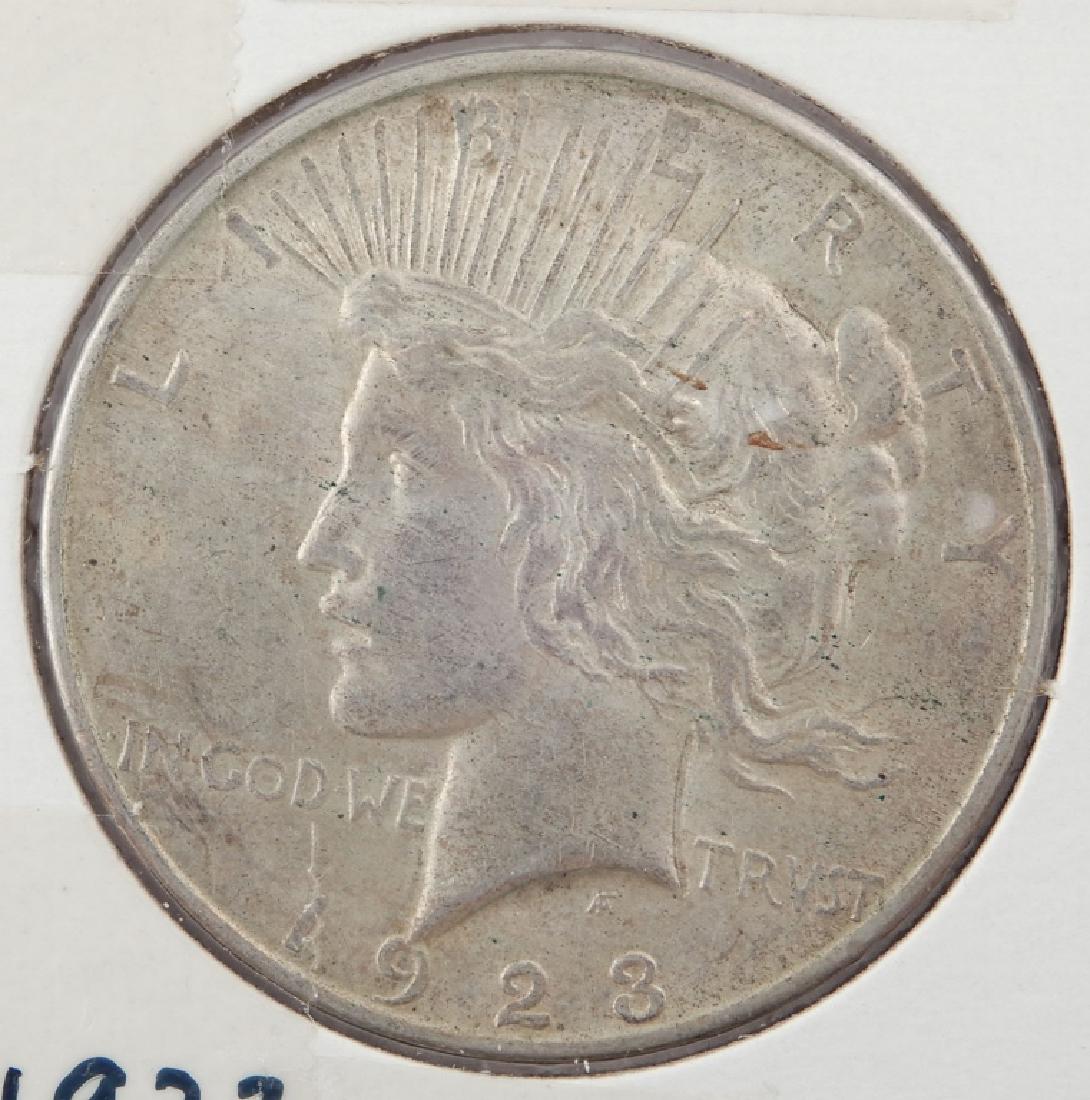 1923-D Peace silver dollar: 1923-D Peace silver dollar
