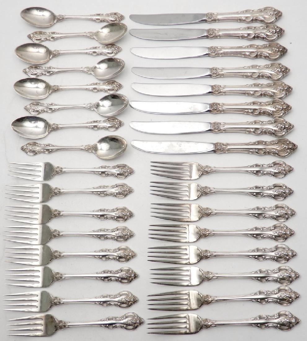 Towle sterling silver El Grandee flatware set