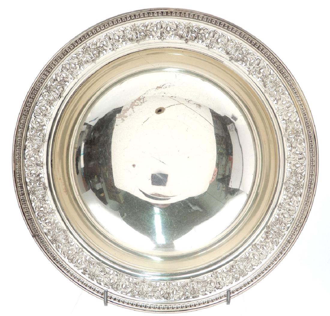 International Sterling silver serving bowl (1 of 3)