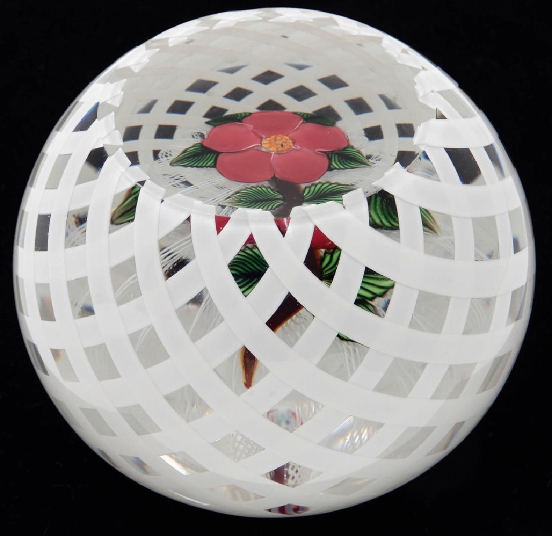 John Deacons art glass paperweight (1 of 2)