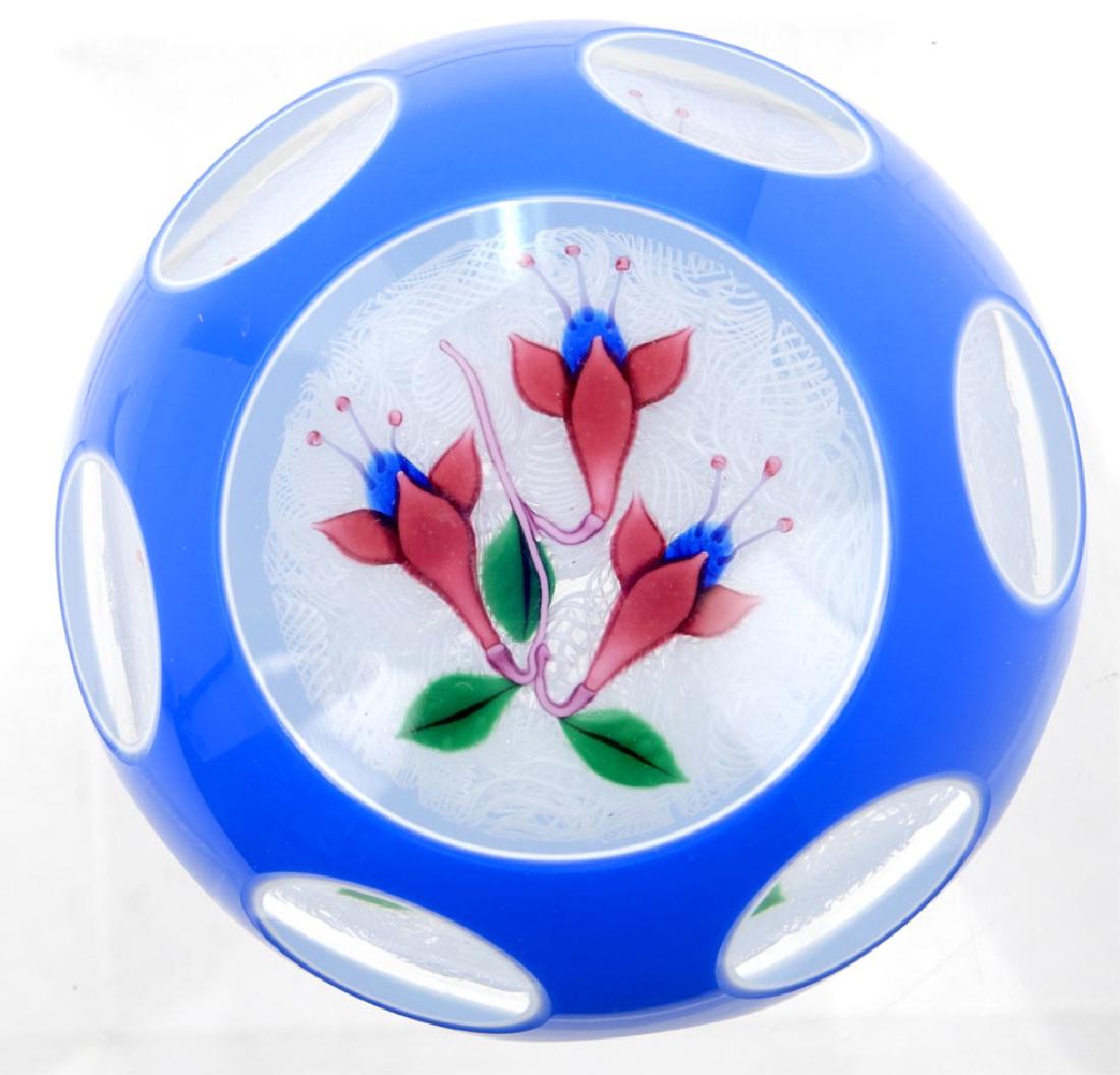 John Deacons art glass paperweight (1 of 5)