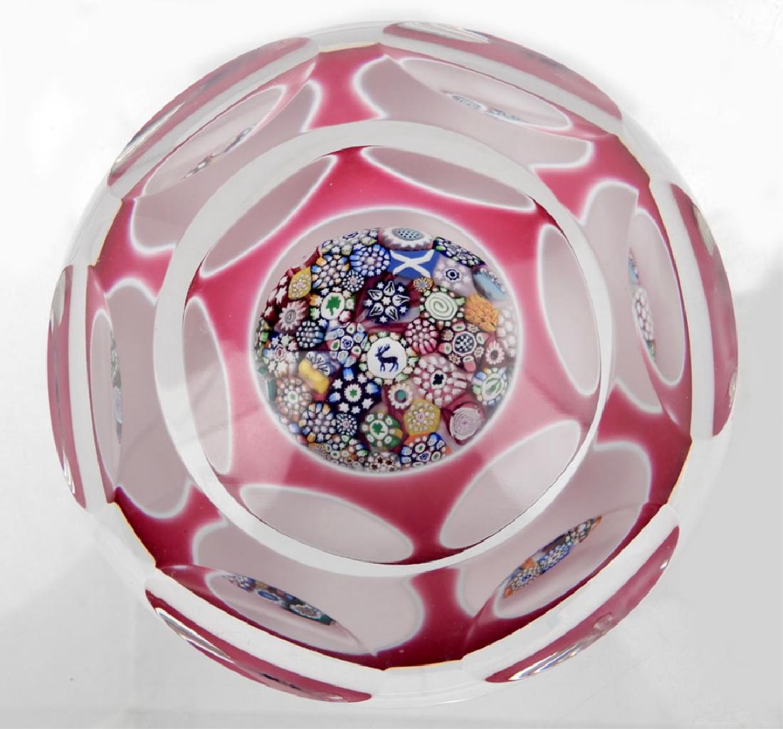 John Deacons art glass paperweight (1 of 4)