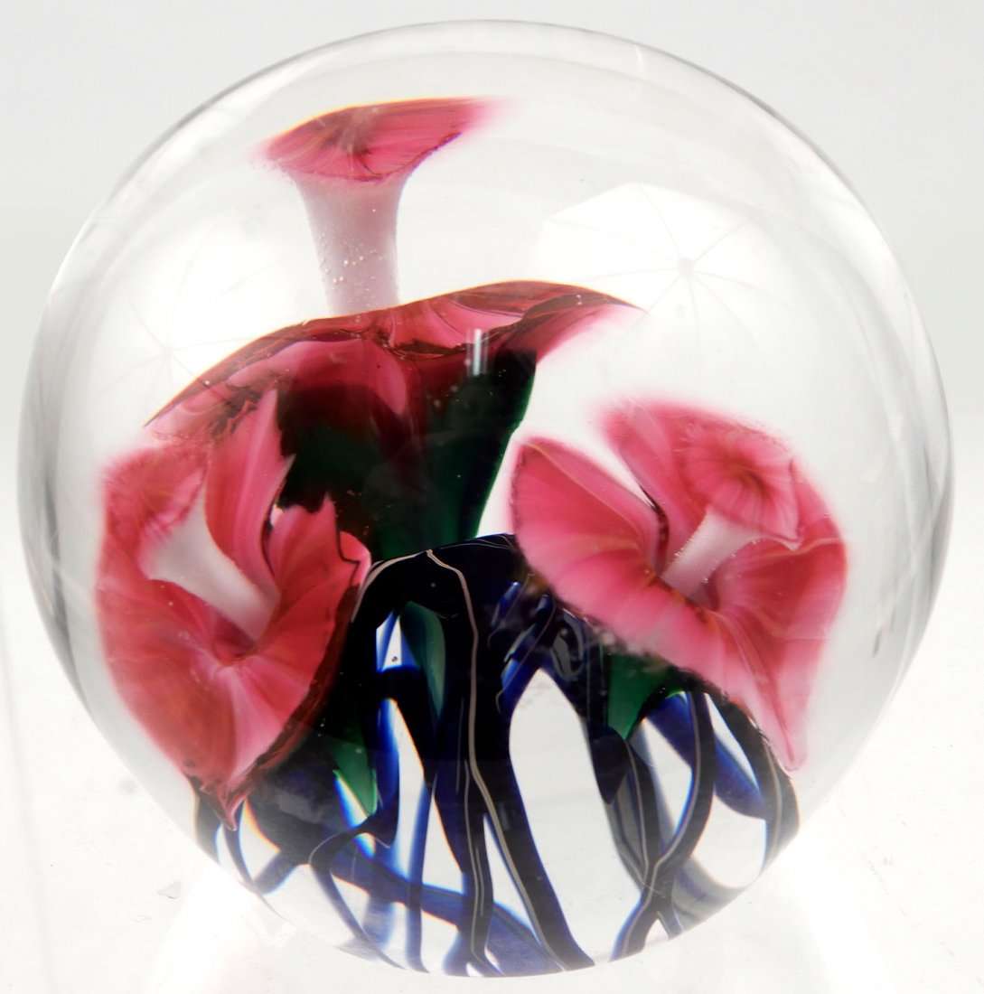 Jeremiah Lotton art glass paperweight (1 of 4)
