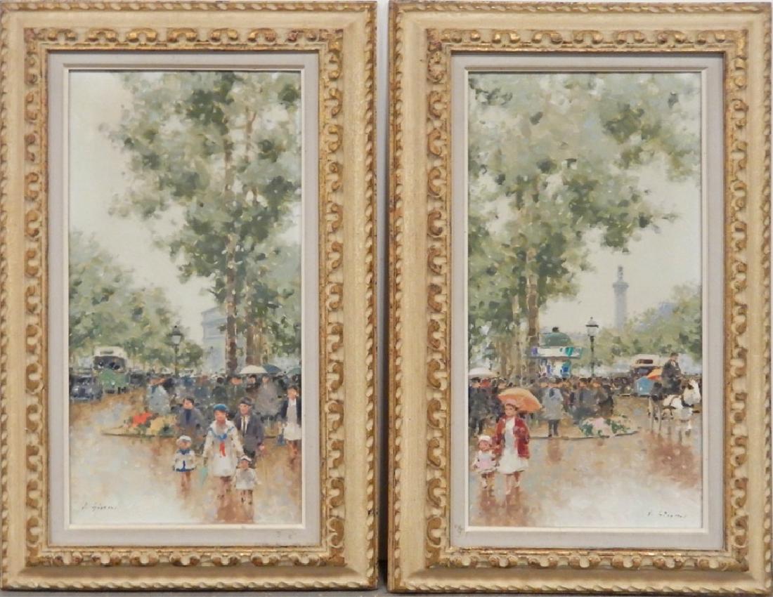 A. (Andre) Gisson oils on canvas (1 of 8)