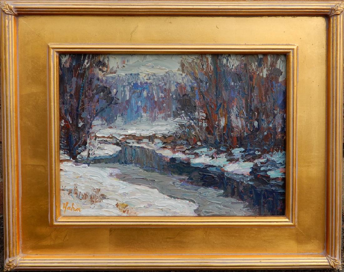 (David) Hahn oil on board (1 of 4)